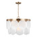 Mellita Six Light Pendant in Satin Brass (454|5102506-848)