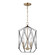 Zarra Three Light Lantern in Satin Brass (454|5234103EN-848)