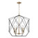 Zarra Five Light Lantern in Satin Brass (454|5334105-848)