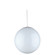 Leo - Hanging Globe One Light Pendant in White (454|6018-15)
