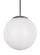 Leo - Hanging Globe One Light Pendant in Satin Aluminum (454|6024EN3-04)
