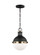 Hanks One Light Mini Pendant in Midnight Black (454|6177101-112)