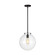 Kate One Light Pendant in Midnight Black (454|6692101-112)