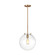Kate One Light Pendant in Satin Brass (454|6692101-848)
