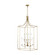 Bantry House Eight Light Chandelier in Antique Gild (454|AC1038ADB)