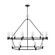 Keystone 18 Light Chandelier in Aged Iron (454|CC11818AI)