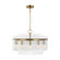 Beckett 12 Light Chandelier in Burnished Brass (454|CC12812BBS)