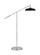 Wellfleet One Light Floor Lamp in Midnight Black and Polished Nickel (454|CT1141MBKPN1)