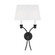 Westerly Two Light Wall Sconce in Smith Steel (454|CW1032SMS)