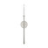 Bayview One Light Wall Sconce in Polished Nickel (454|CW1091PN)