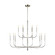 Brianna 15 Light Chandelier in Polished Nickel (454|EC10015PN)