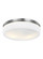 Issen Two Light Flush Mount in Satin Nickel (454|FM504SN)