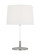 Monroe One Light Table Lamp in Polished Nickel (454|KST1041PNGW1)