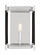 Hadley One Light Wall Sconce in Polished Nickel (454|LW1061PN)