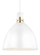 Brynne LED Pendant in Flat White (454|P1443FWH-L1)