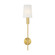 Beckham Modern One Light Wall Sconce in Burnished Brass (454|TW1051BBS)