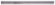 Gk Lightrail Rail in Brushed Nickel (42|GKLR048-084)