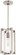 Crystal-Clear One Light Mini Pendant in Polished Nickel (42|P1401-613)