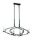 Traveler Six Light Island Pendant in Sand Coal and Brushed Nickel (42|P1496-712)
