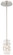 Alecia's Necklace One Light Mini Pendant in Brushed Nickel (42|P196-084)