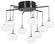 George's Web LED Chandelier in Bronze With Gold Dust (42|P8236-671-L)