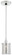 Grid II One Light Mini Pendant in Chrome (42|P960-077)