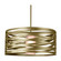 Tempest One Light Pendant in Gilded Brass (404|CHB0013-24-GB-F-001-E2)