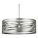 Tempest One Light Pendant in Beige Silver (404|CHB0013-30-BS-0-001-E2)