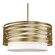 Tempest One Light Pendant in Gilded Brass (404|CHB0013-30-GB-SH-001-E2)