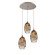 Ellisse Pendant in Beige Silver (404|CHB0035-03-BS-OB-C01-E2)
