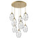 Ellisse Pendant in Gilded Brass (404|CHB0035-08-GB-OC-C01-E2)
