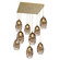 Ellisse Pendant in Gilded Brass (404|CHB0035-09-GB-OB-C01-E2)