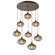 Coppa Pendant in Flat Bronze (404|CHB0036-08-FB-OB-C01-E2)