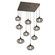 Coppa Pendant in Flat Bronze (404|CHB0036-09-FB-OS-C01-E2)