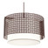 Tweed Pendant in Flat Bronze (404|CHB0037-36-FB-SH-001-E2)