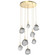 Gem LED Pendant in Gilded Brass (404|CHB0039-08-GB-S-C01-L3)