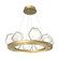 Gem LED Chandelier in Gilded Brass (404|CHB0039-0B-GB-A-CA1-L1)