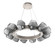 Gem LED Chandelier in Beige Silver (404|CHB0039-36-BS-S-CA1-L1)