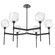 Gem LED Chandelier in Matte Black (404|CHB0039-39-MB-C-001-L1)