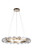Gem LED Chandelier in Gilded Brass (404|CHB0039-48-GB-S-CA1-L1)