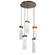 Parallel LED Pendant in Flat Bronze (404|CHB0042-05-FB-CG-C01-L1)