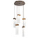 Parallel LED Pendant in Flat Bronze (404|CHB0042-05-FB-CR-C01-L1)