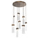 Parallel LED Pendant in Flat Bronze (404|CHB0042-08-FB-CR-C01-L1)