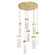 Parallel LED Pendant in Gilded Brass (404|CHB0042-08-GB-CR-C01-L1)