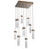 Parallel LED Pendant in Flat Bronze (404|CHB0042-09-FB-CR-C01-L1)