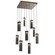 Parallel LED Pendant in Flat Bronze (404|CHB0042-09-FB-SG-C01-L3)