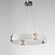 Parallel LED Chandelier in Beige Silver (404|CHB0042-33-BS-CG-CA1-L1)