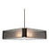 Textured Glass Four Light Chandelier in Satin Nickel (404|CHB0044-23-SN-FR-001-E2)