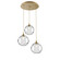 Terra Pendant in Gilded Brass (404|CHB0047-03-GB-OC-C01-E2)