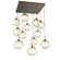 Terra Pendant in Flat Bronze (404|CHB0047-12-FB-OA-C01-E2)